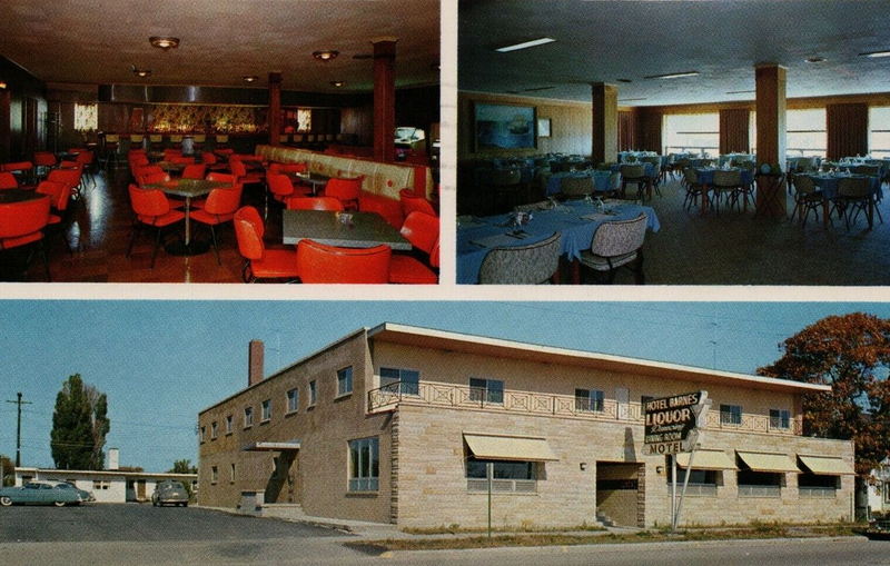 Hotel Barnes - Vintage Postcard (newer photo)